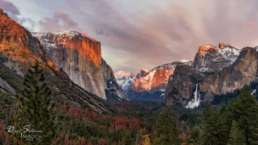 El Capitan im Abendlicht